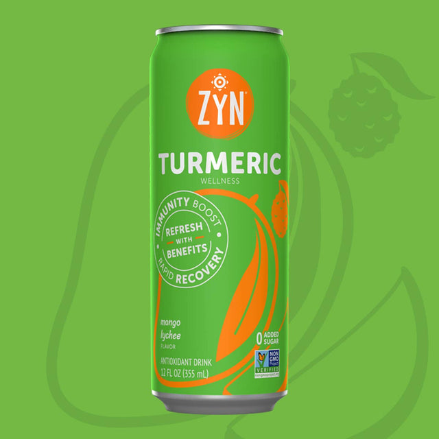 Non-GMO Immunity & Recovery Turmeric Drinks - Mango Lychee